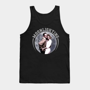 Moonlighting // Vintage 80s Design Tank Top